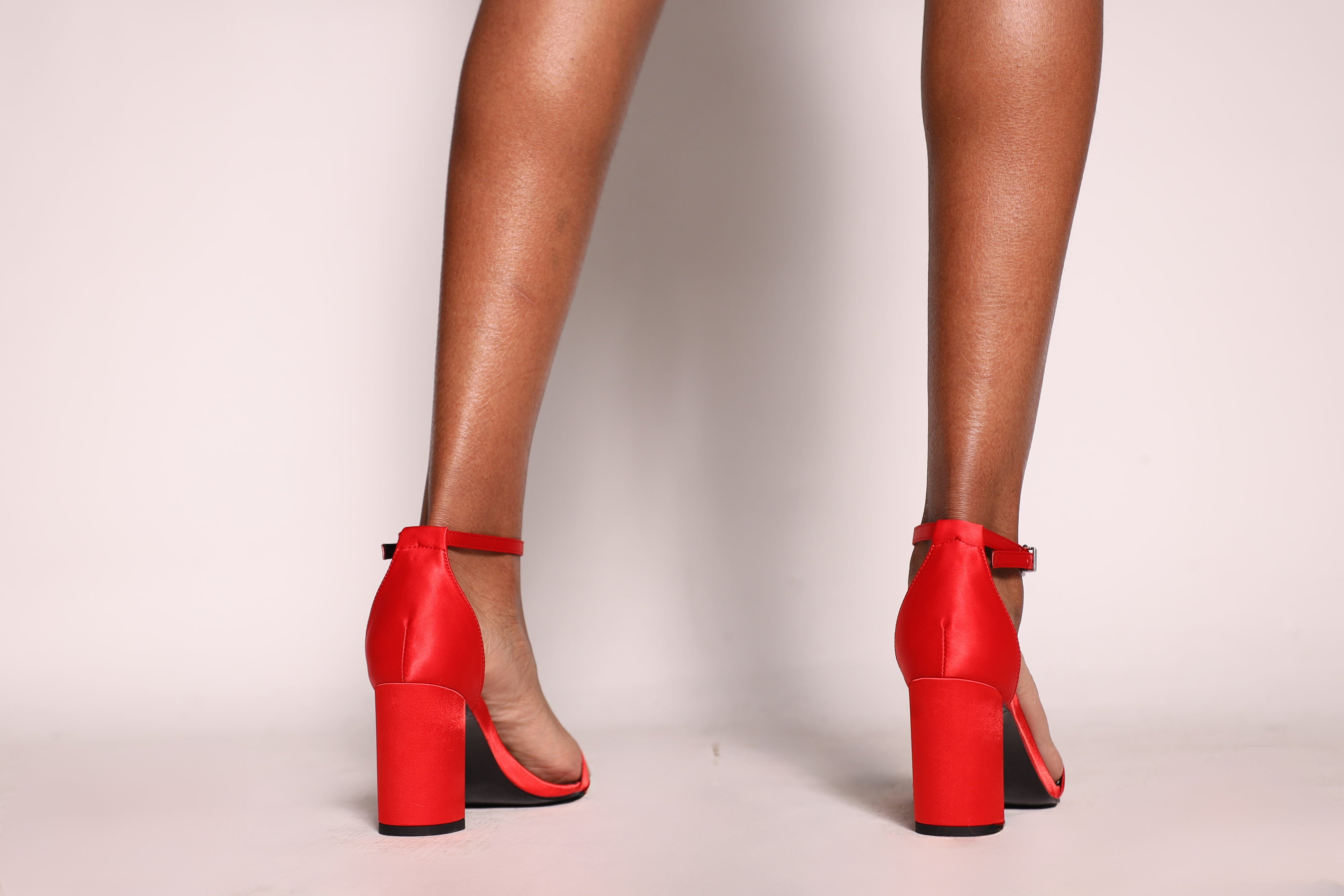 Zoe Sandals Red Vaila Shoes