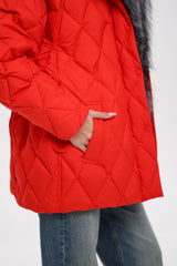 Genuine Silver Fox Down Fill Hooded Parka Alaska® Outerwear Company