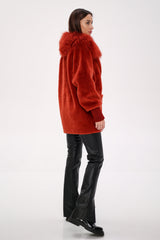 Genuine Lama Fur Peruvian Wool Coat Alaska® Outerwear Company