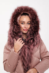 Genuine Silver Fox Fur Trim Down Insulated Parka Alaska® Outerwear Company
