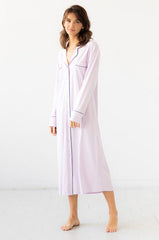 SALUA Sleep Shirt in Pima Cotton - Long Salua Lingerie