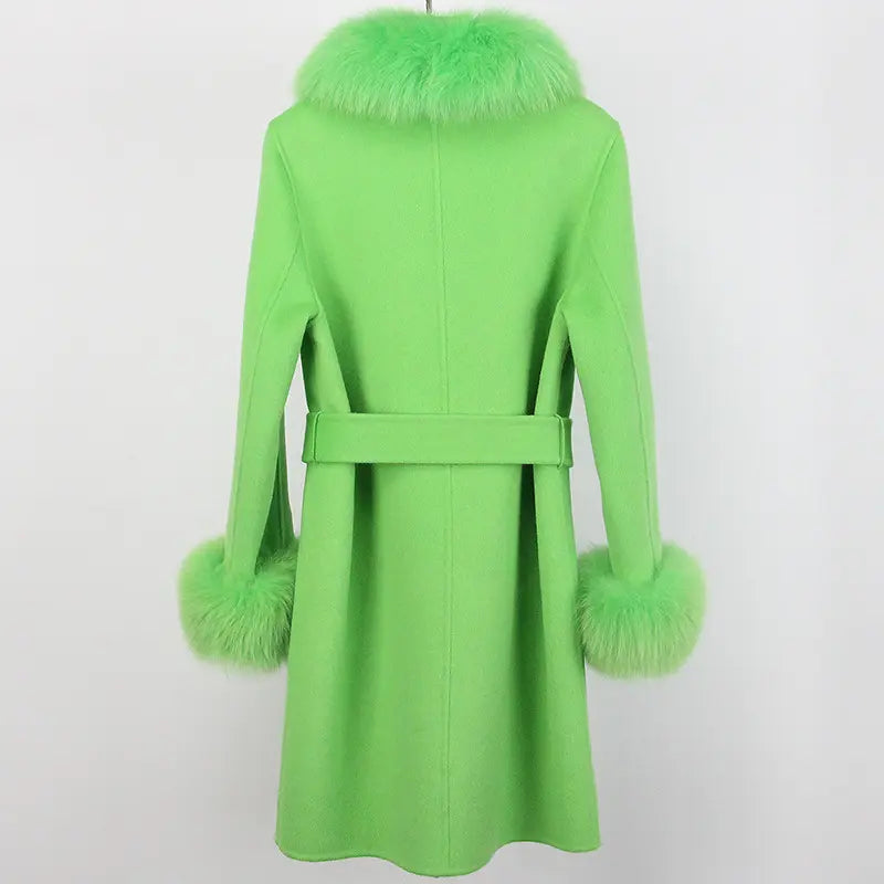 Long Wool Overcoat | Classic Elegance & Warmth