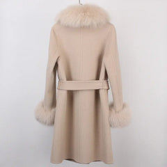 Long Wool Overcoat | Classic Elegance & Warmth