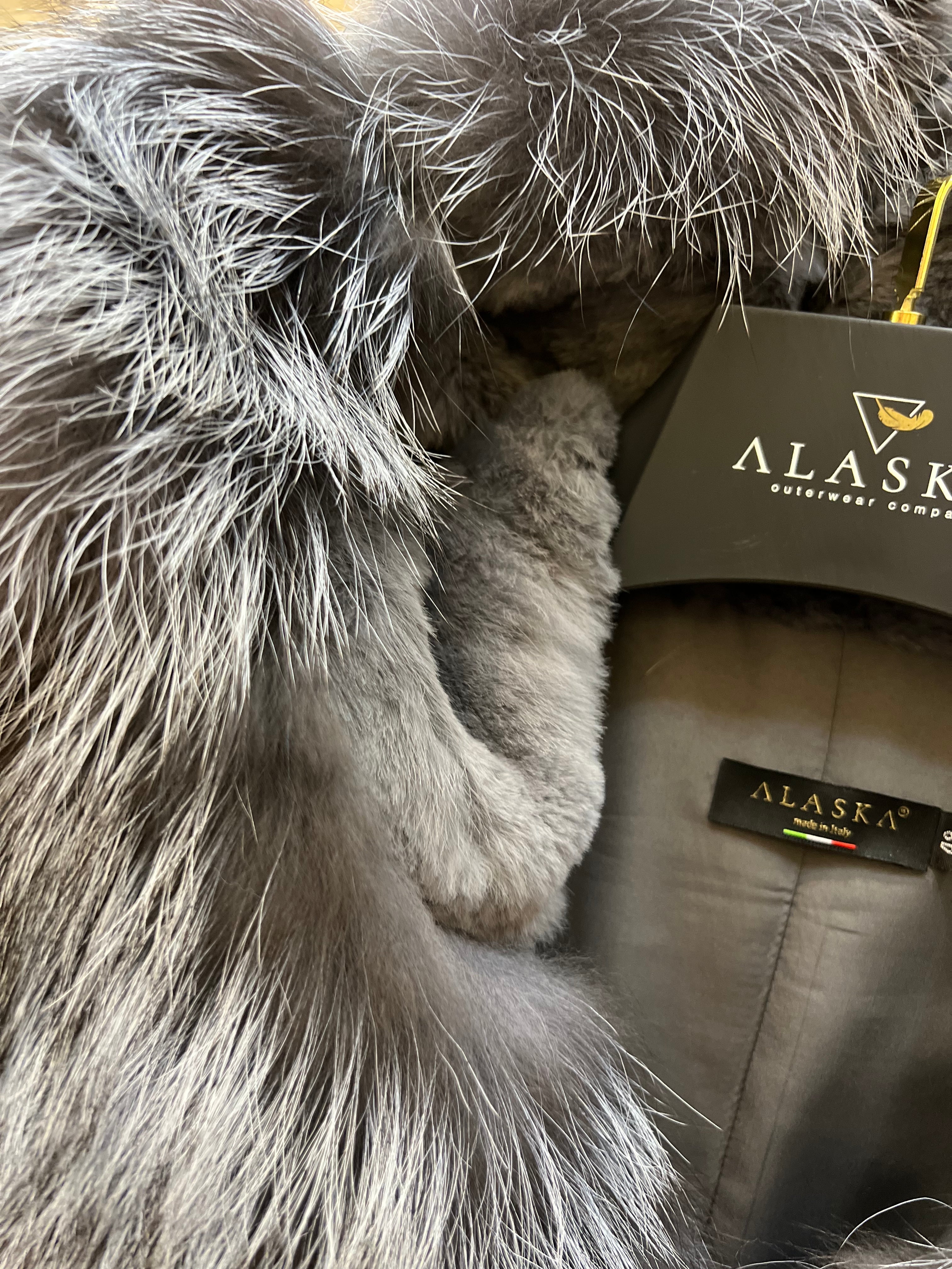 Genuine Silver Fox Fur Rabbit Fur Insulated Parka Alaska® Outerwear Company