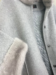 Genuine Scandinavian Mink Fur Virgin Wool Coat Alaska® Outerwear Company