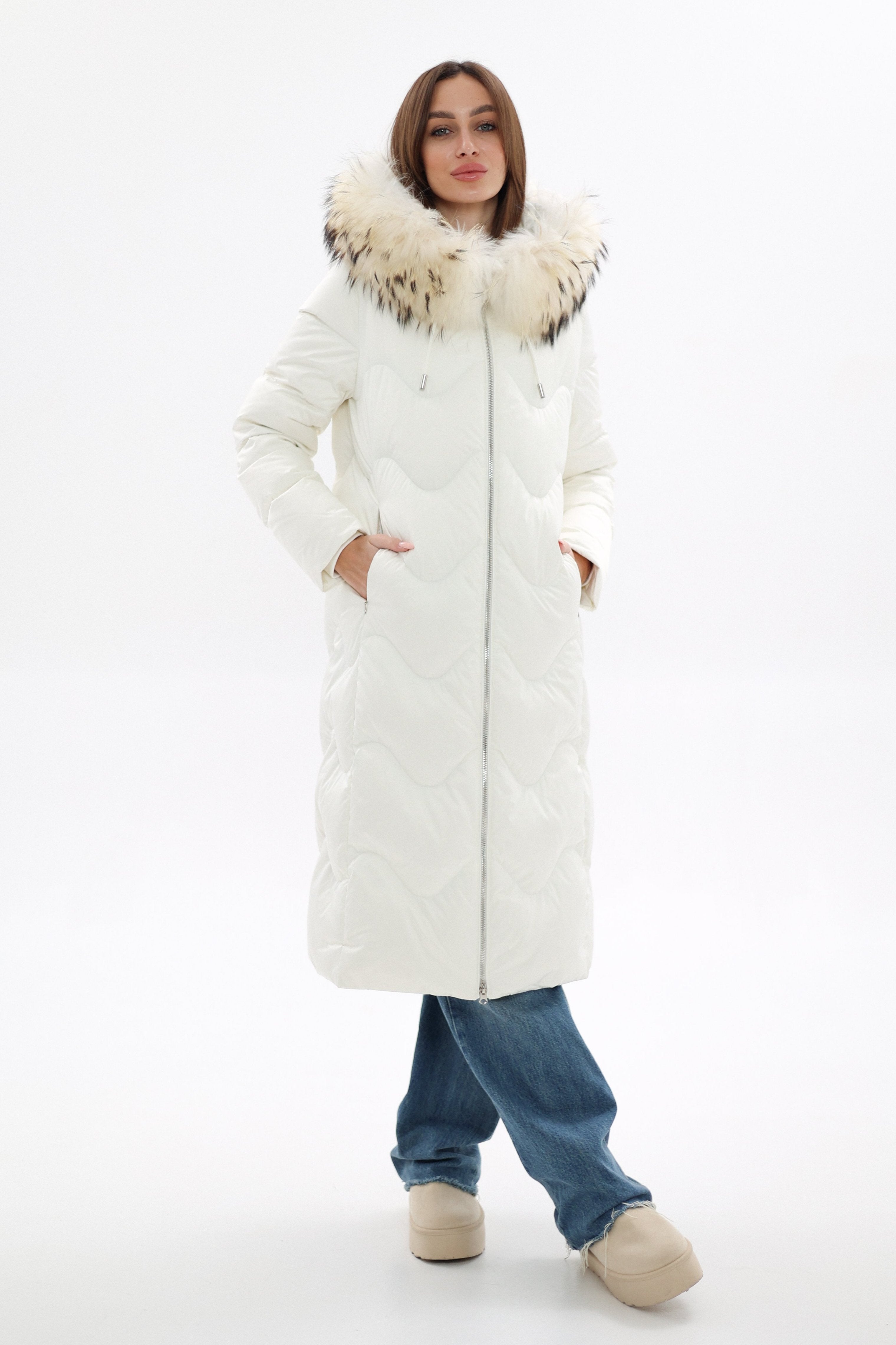 Genuine Fur Trim Down Fill Coat Alaska® Outerwear Company