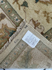 Hand-Knotted Oushak Soft Wool Rug 8 x 10 Rugistan