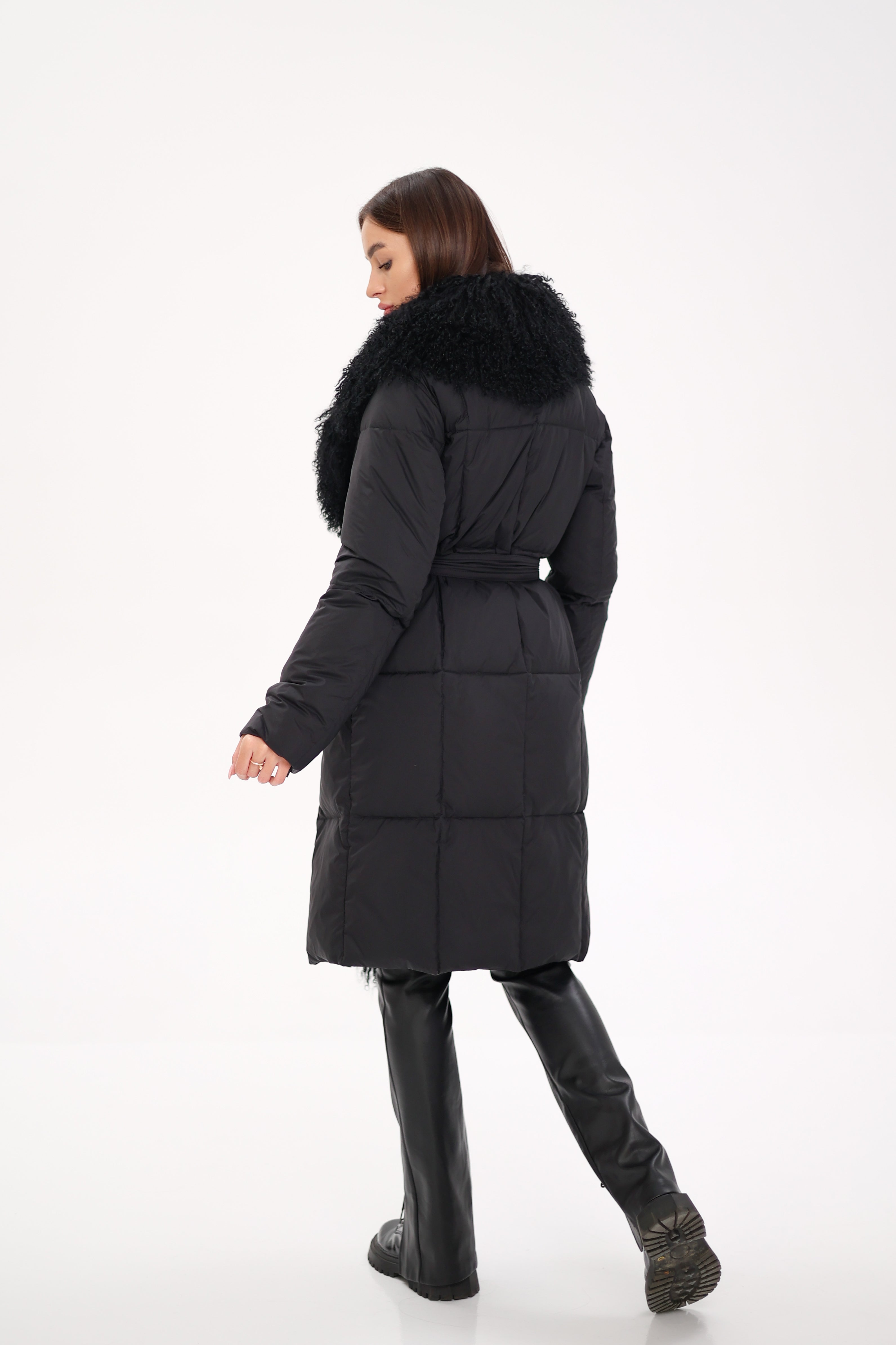 Genuine Lama Fur Premium Down Coat Alaska® Outerwear Company