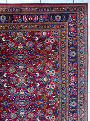 Persian Mashhad I Fine Allover Rug Wool 7 x 10 Rugistan