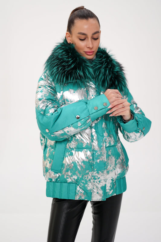 Glacier Fox Collar Down Fill Puffer Alaska® Outerwear Company