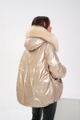 Genuine Polar Fox Down Fill Jacket Alaska® Outerwear Company