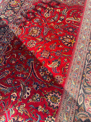 Incredible Persian Kashan All Over Wool Rug 10’2” x 14’ Rugistan