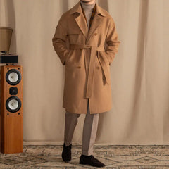 Men's Wool Drop Coat Family Shopolf