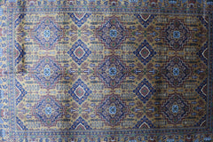 Hand-Knotted Zerkhaki Afghan Wool Area Rug – 6'7" x 9'7" | Rich Brown Tones, Durable Craftsmanship Rugistan