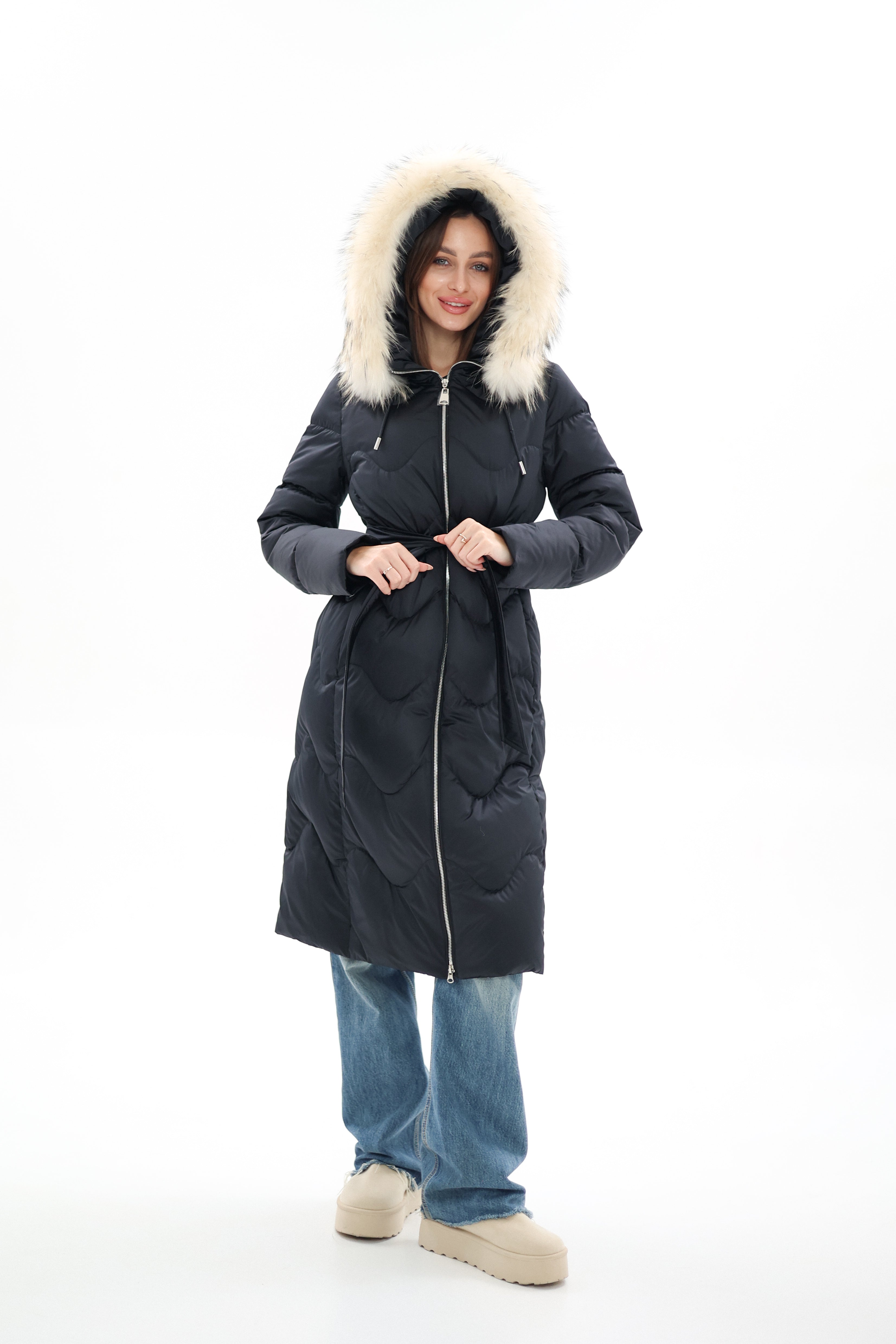 Genuine Fur Trim Down Fill Coat Alaska® Outerwear Company