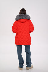 Genuine Silver Fox Down Fill Hooded Parka Alaska® Outerwear Company