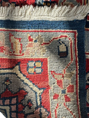 Handwoven Nourison Soumak SK43 Multicolor Area Rug – 7'8" x 9'11" – Professionally Cleaned Rugistan