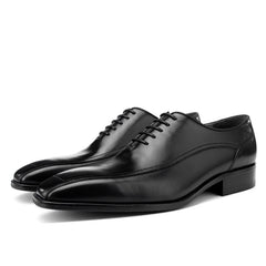 Men's Lace-up Cowhide Shoes