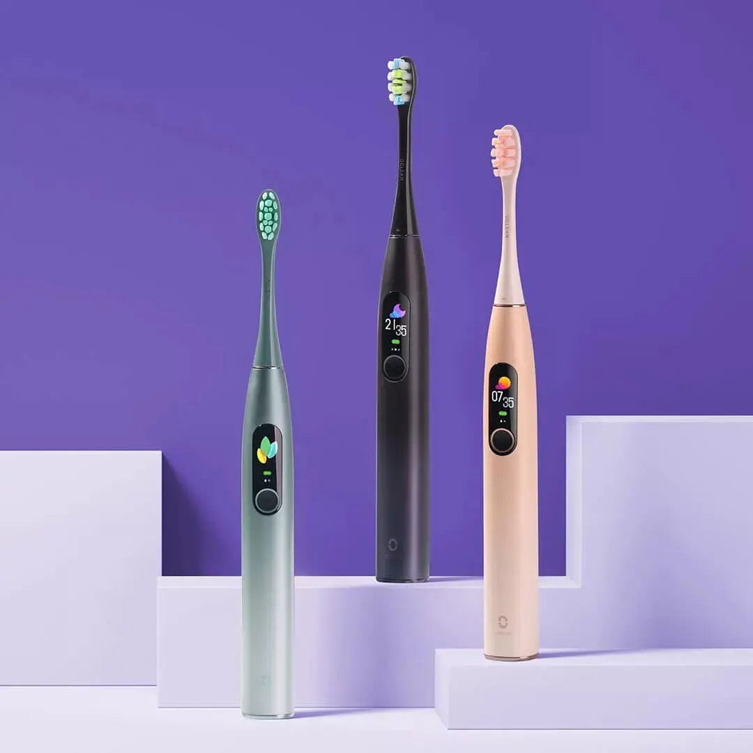 Sonic Electric Toothbrush Color Screen Touch Family Shopolf