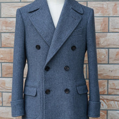 Men's Wool Double Breasted Polo Coat Family Shopolf