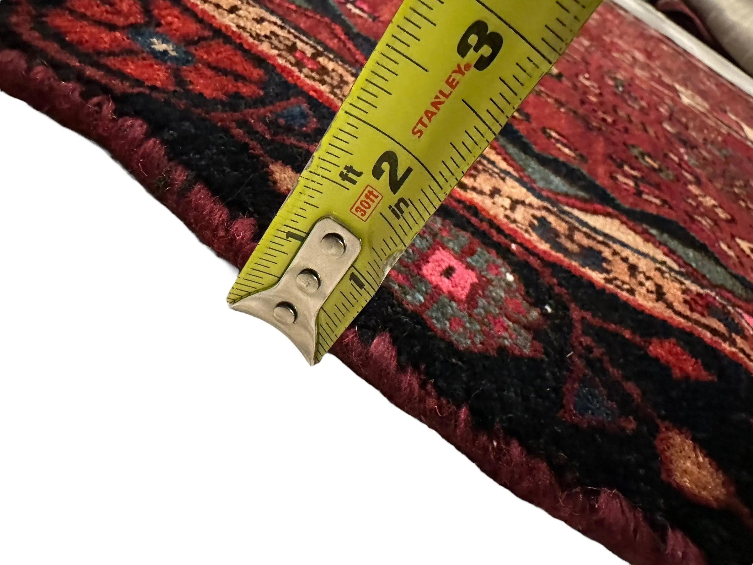 4'2” x 11’4” Hand Knotted Farahan Persian Wool Runner Rug Rugistan