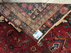 4'2” x 11’4” Hand Knotted Farahan Persian Wool Runner Rug Rugistan