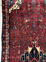 4'2” x 11’4” Hand Knotted Farahan Persian Wool Runner Rug Rugistan