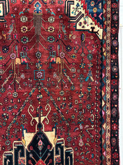 4'2” x 11’4” Hand Knotted Farahan Persian Wool Runner Rug Rugistan