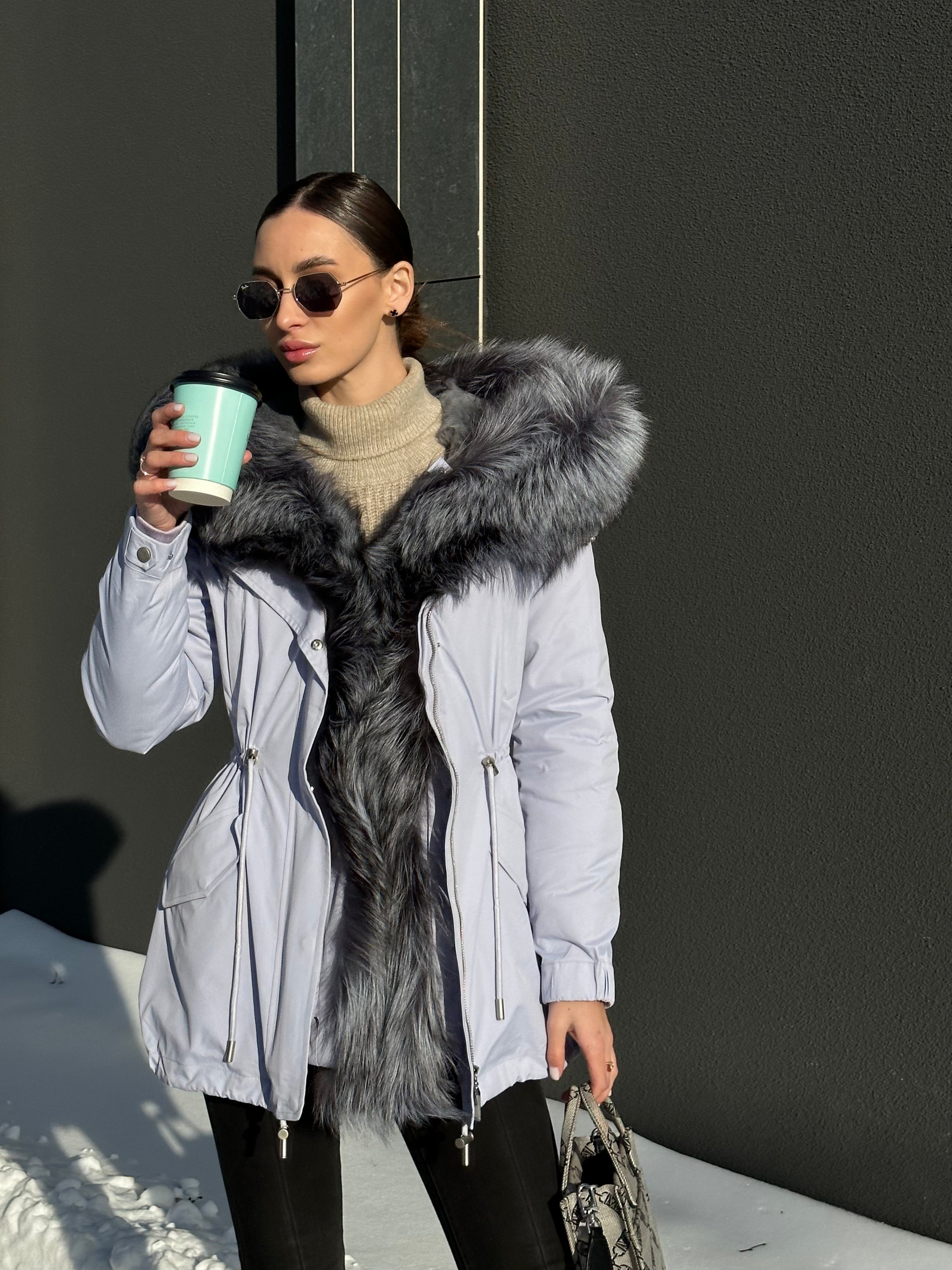 Genuine Silver Fox Fur Trim Rabbit Fur Insulated Parka Alaska® Outerwear Company