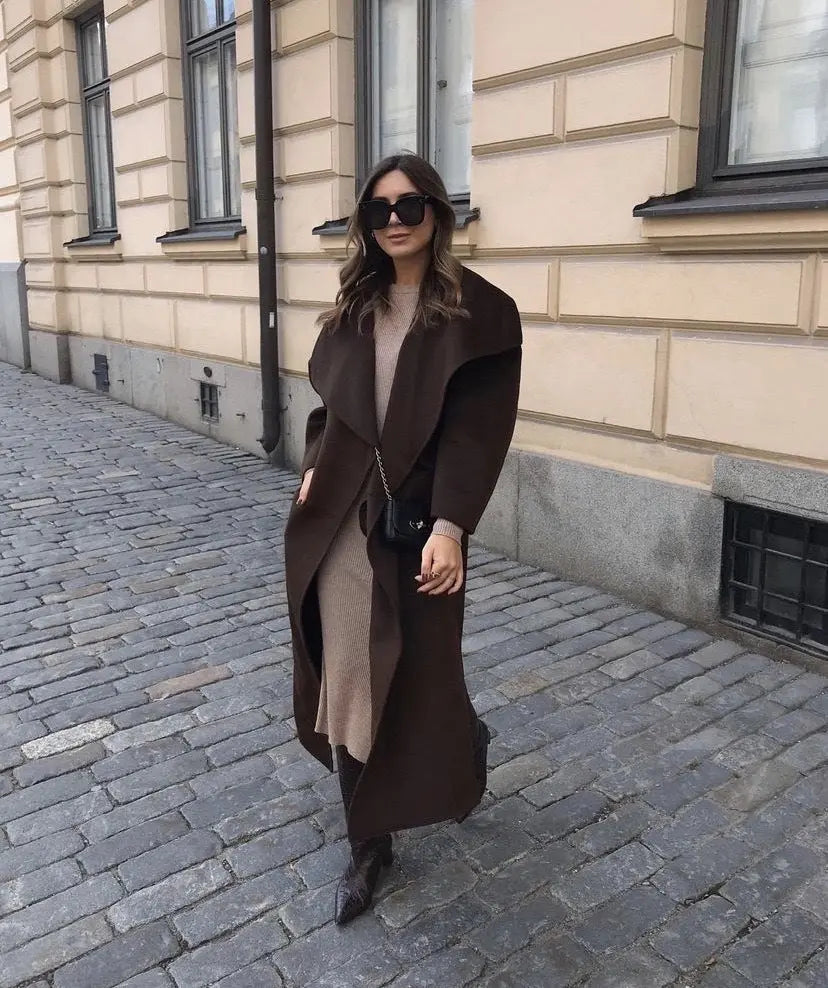 Cashmere Long Coat Family Shopolf
