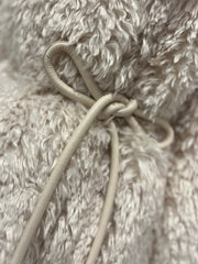 Faux Fur Coat with Leather Belt Alaska® Outerwear Company