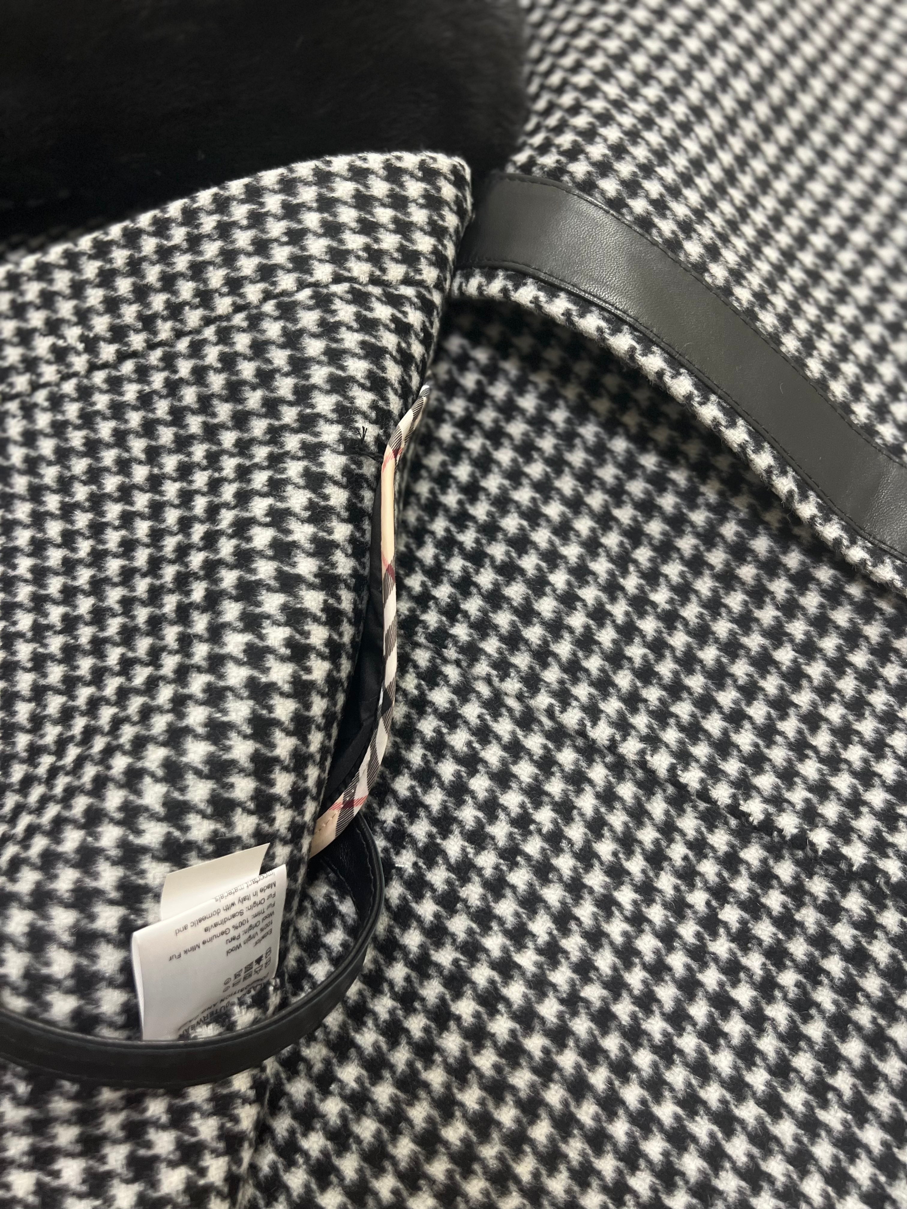 Genuine Scandinavian Mink Fur Virgin Wool Poncho Alaska® Outerwear Company