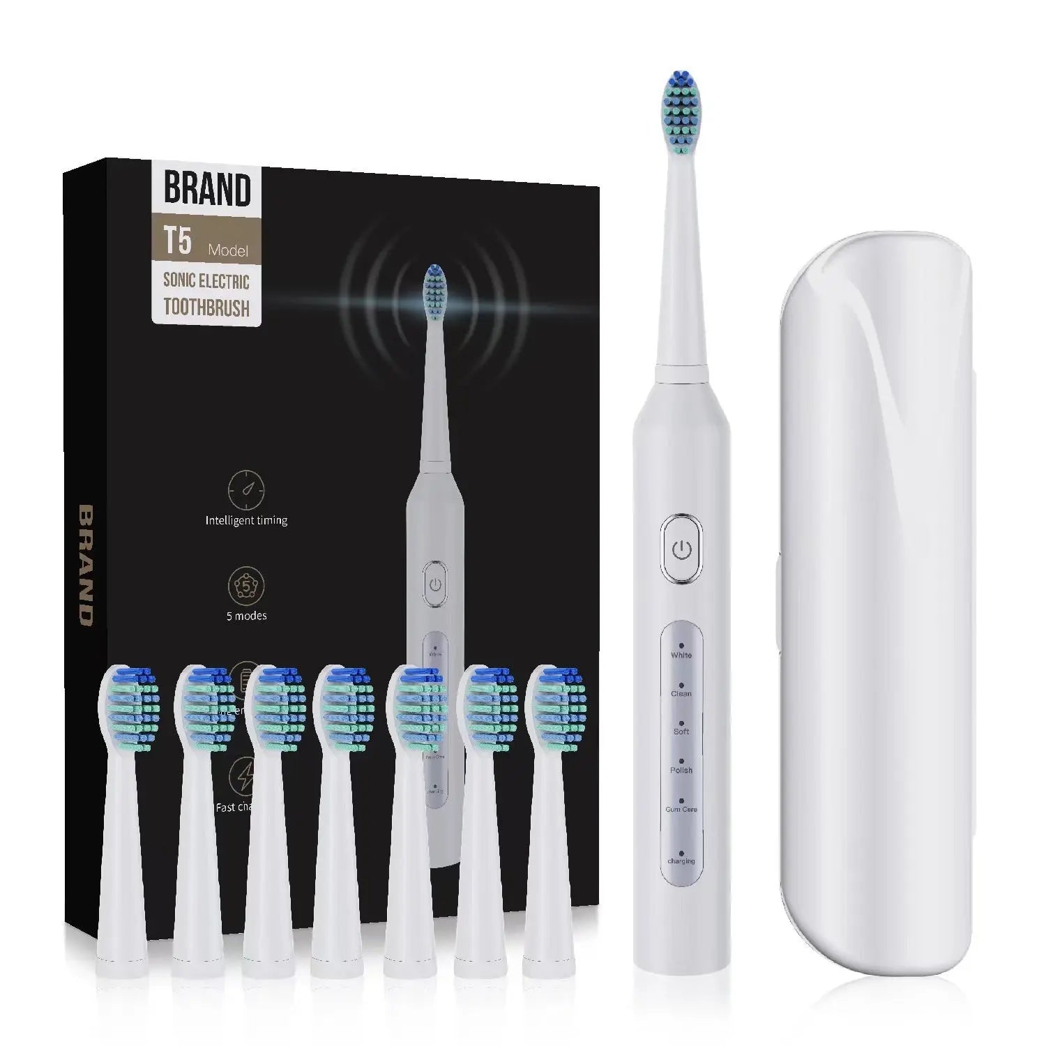T5 Rechargeable Electric Toothbrush Family Shopolf