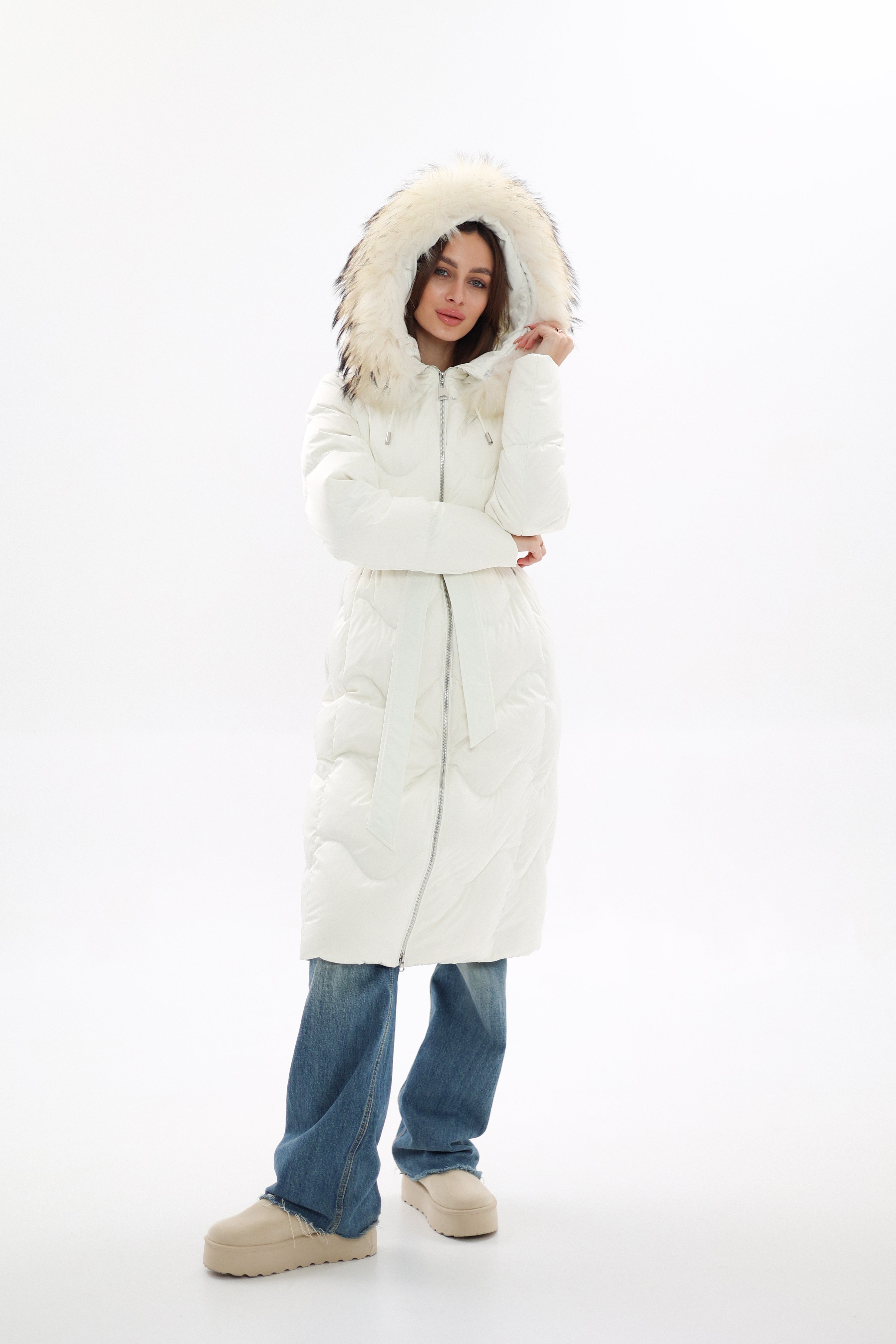 Genuine Fur Trim Down Fill Coat Alaska® Outerwear Company
