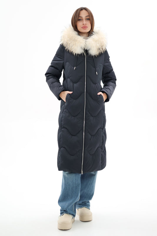 Genuine Fur Trim Down Fill Coat Alaska® Outerwear Company