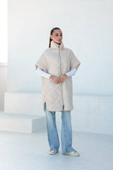 Bianca Relaxed Fit Embossed Vest