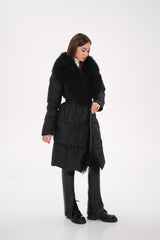 Genuine Lama Fur Premium Down Coat Alaska® Outerwear Company