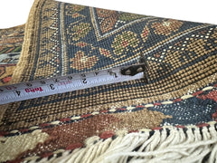 Hand-Knotted Zerkhaki Afghan Wool Area Rug – 6'7" x 9'7" | Rich Brown Tones, Durable Craftsmanship Rugistan