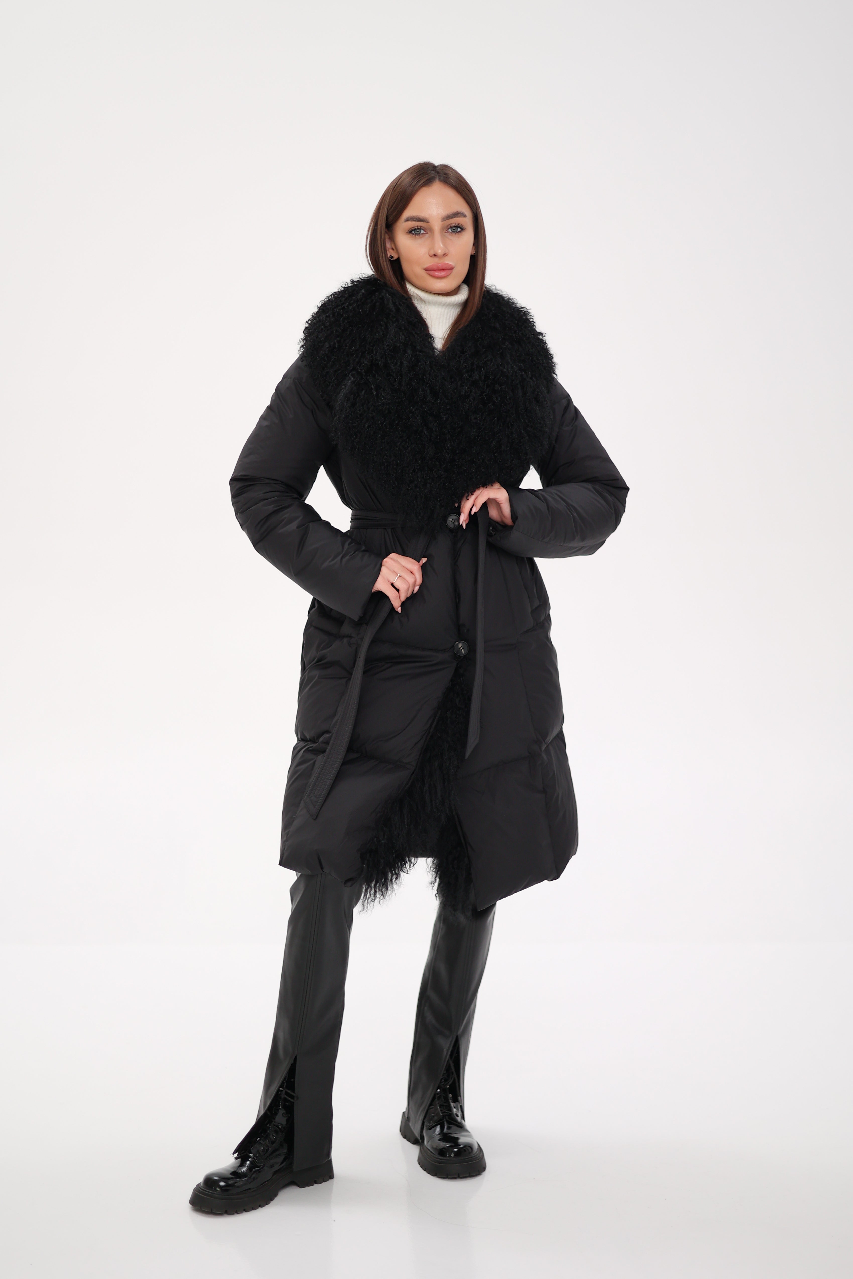 Genuine Lama Fur Premium Down Coat Alaska® Outerwear Company