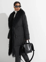 Genuine Lama Fur Premium Down Coat Alaska® Outerwear Company