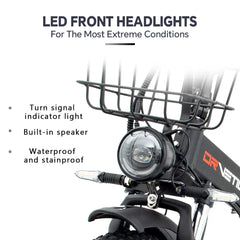 DRVETSION AT20 – 750W Folding Electric Bike with Samsung Battery Family Shopolf