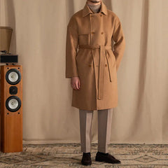 Men's Wool Drop Coat Family Shopolf