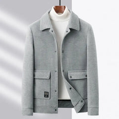 Lapel Wool Jacket Dropsure