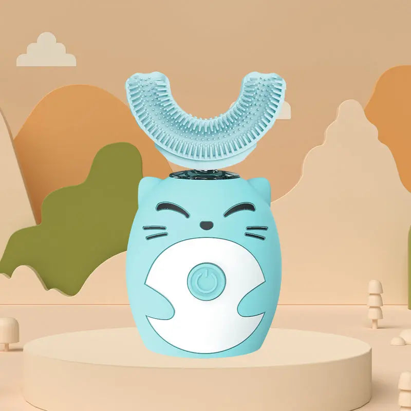 Children's U-shaped Ultrasonic Electric Toothbrush Family Shopolf