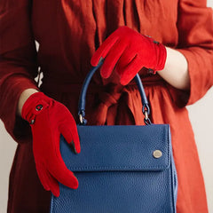 Genuine Leather Gloves Family Shopolf