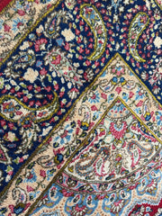 Vintage Kirman Persian Rug | 9’9” x 14’ | Thick Full-Pile Wool | Circa 1960 | K2029 Rugistan
