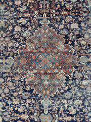 Antique Persian Mahal Rug 8’3”x12’ - Circa 1900 Treasure Rugistan