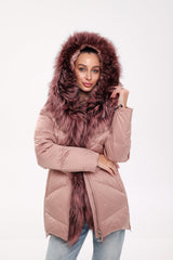 Genuine Silver Fox Fur Trim Down Insulated Parka Alaska® Outerwear Company