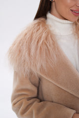 Genuine Lama Fur Virgin Wool Coat Alaska® Outerwear Company