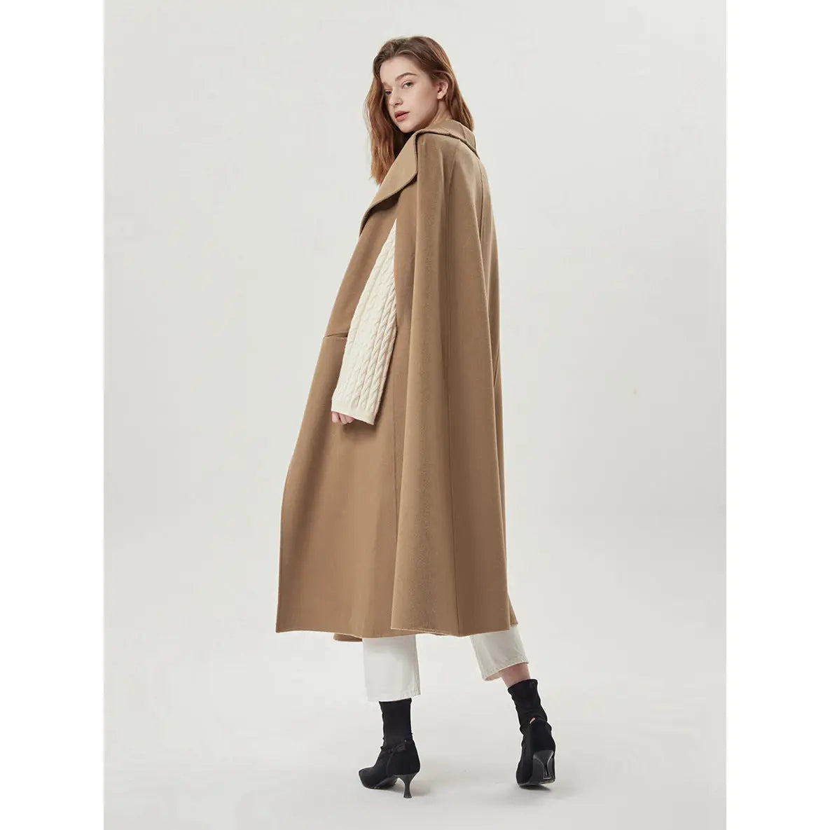 Loose Wool Coat Family Shopolf